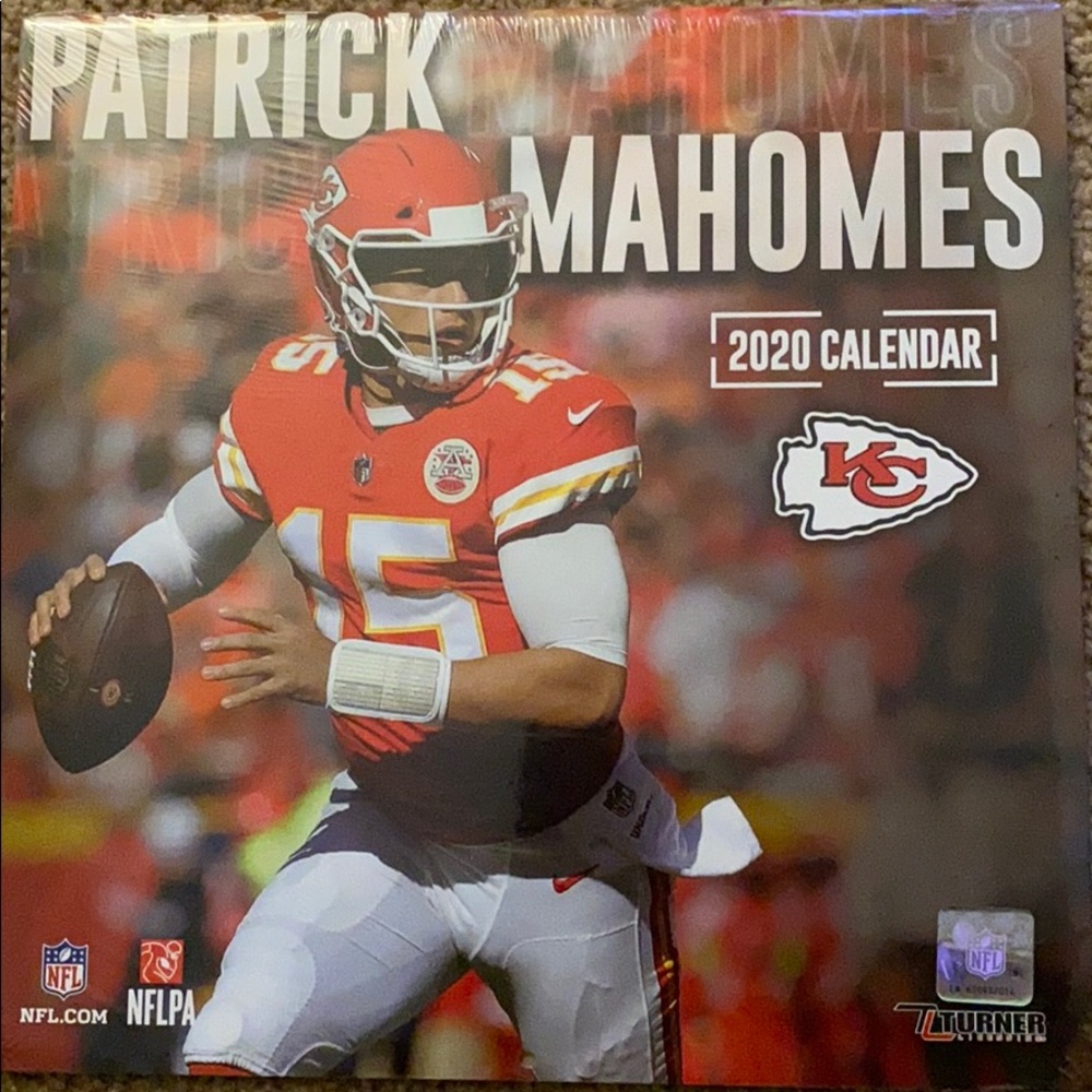 Patrick Mahomes 2020 Calendar